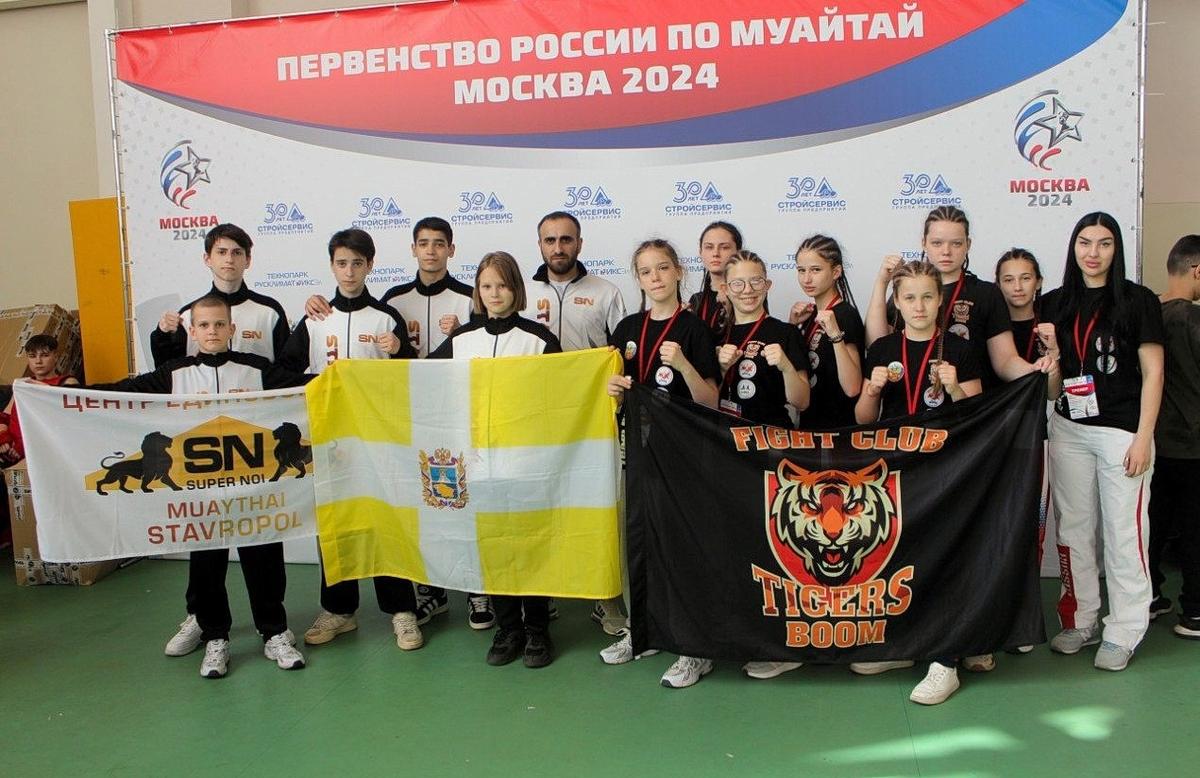 Ставропольские тайбоксеры завоевали шесть медалей на Первенстве России