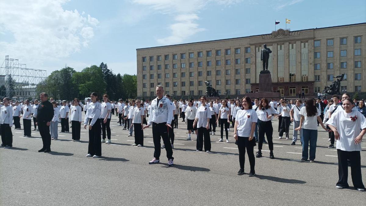 Тысяча ставропольских школьников участвуют во Всероссийской зарядке
