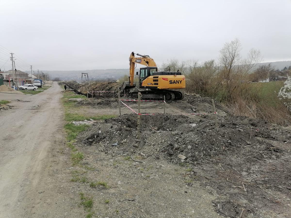 На Ставрополье началось строительство участка межпоселкового водопровода