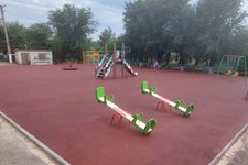 Новая детская площадка. Администрация Туркменского округа Ставрополья