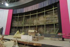 Большой зал кинотеатра "Салют" на реконструкции