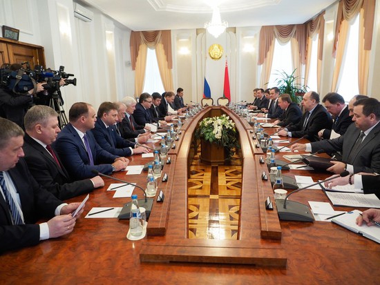 Встреча делегации Ставрополья и Правительства Беларуси