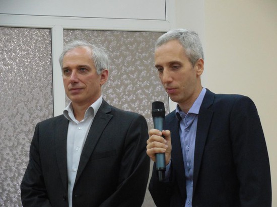 Авторы фильма Андрей (слева) и Игорь Карташевы.