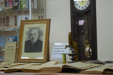 В экспозиции были представлены документы и научные публикаций профессора Рудольфа Гельтцера.