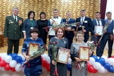 Участники конкурса (С. А. Малинина в первом ряду крайняя слева).
