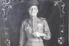 Гвардии старшина Иван Попов,  20 июня 1945 года.