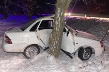 Авария вблизи Буденновска.