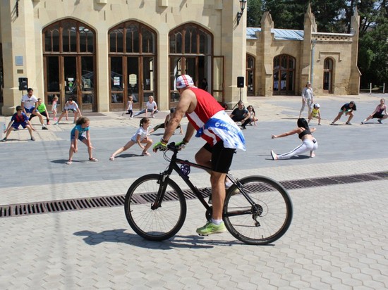 Велоотдых становится популярным. Фото пресс-службы администрации города-курорта Кисловодска