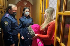 Офицеры навещают беженцев. СУ СКР по Ставропольскому краю