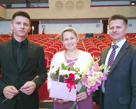 Алексей Широбоков  с родителями 