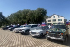Автопробег. Администрация Труновского округа Ставрополья