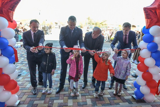 Открытие нового детсада в селе Московском. Пресс-служба губернатора Ставропольского края