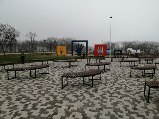 Парк "Молодежный" открылся после благоустройства на Ставрополье. Фото минЖКХ СК