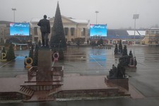 Одно из мест массового скопления людей – площадь Ленина в Ставрополе