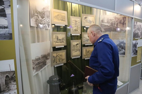В экспозиции выставки «Освобожденное Ставрополье»