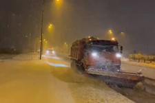 Снегопад и метель вновь накрыли Ставрополь