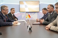 Рабочая встреча с Президентом Южной Осетии. Пресс-служба губернатора Ставрополья