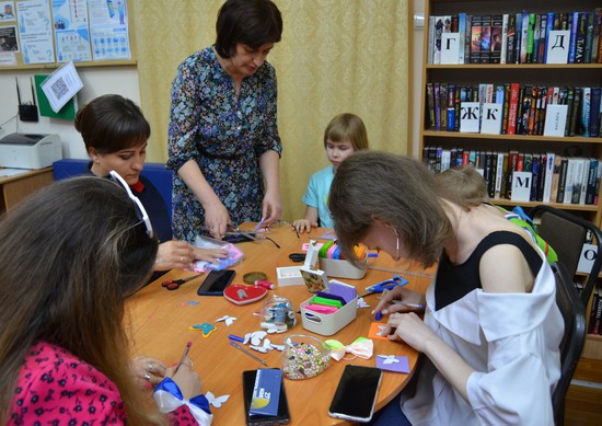 Мастер-класс в Библионочь в Ставрополе. Пресс-служба администрации города
