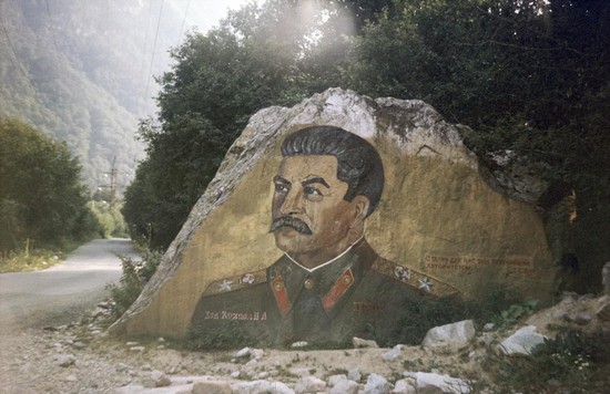 Портрет Сталина,  июль 1991 года