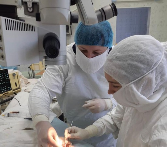 Операция на глазном яблоке в Ессентуках. Минздрав Ставропольского края